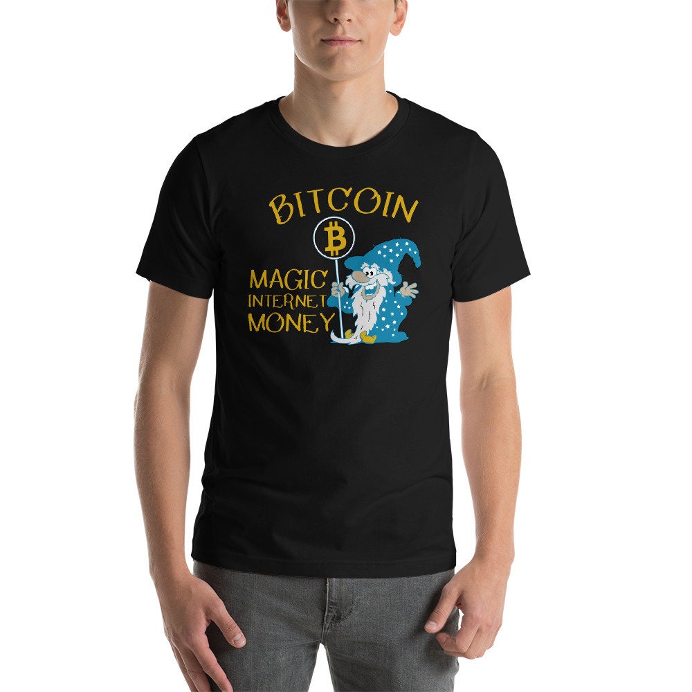 T Shirt Bitcoin Magic Internet Money Crypto T Shirt Etsy T Shirt Bitcoin Magic Internet Money Crypto T Shirt Etsy