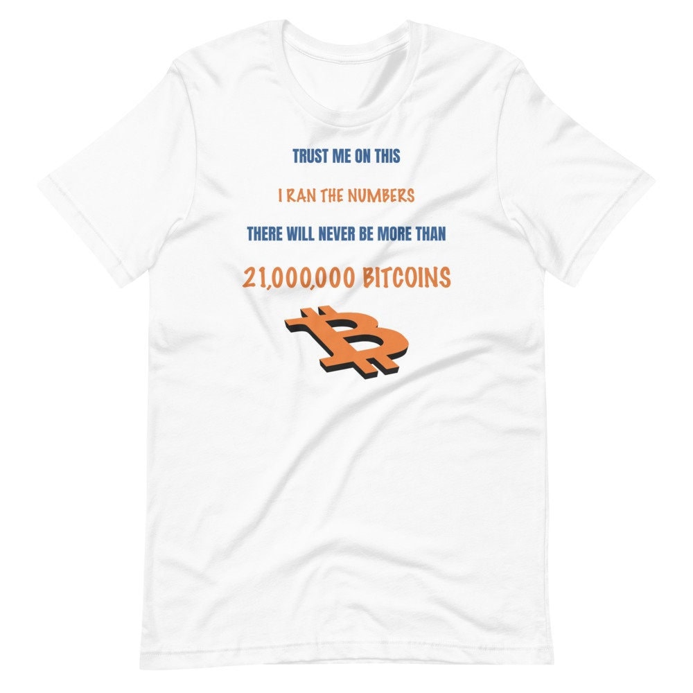 2100万ビットコインTシャツ - BTCマーチャンダイズ - Etsy 日本