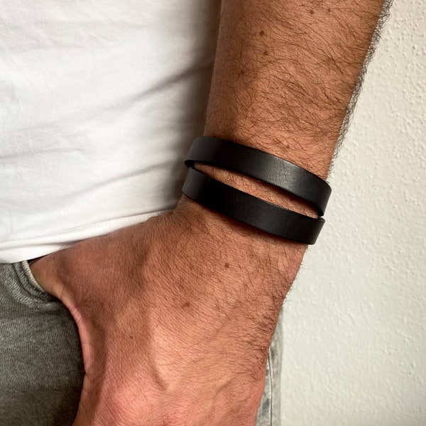 Mens Wrap Bracelet Etsy