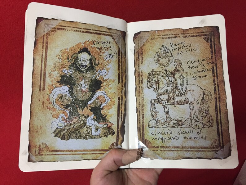 Uncharted 2 Journal Replica Etsy