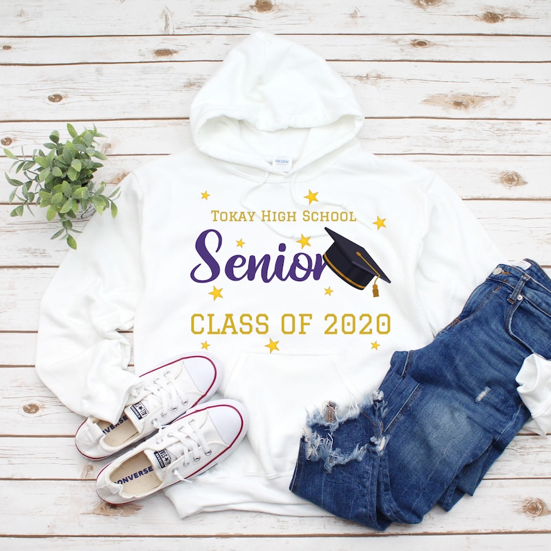 First Day Of High School Tshirts First Day Of School T-Shirt PERSONALIZED High School Senior T-Shirts Class Of 2020 Tshirts