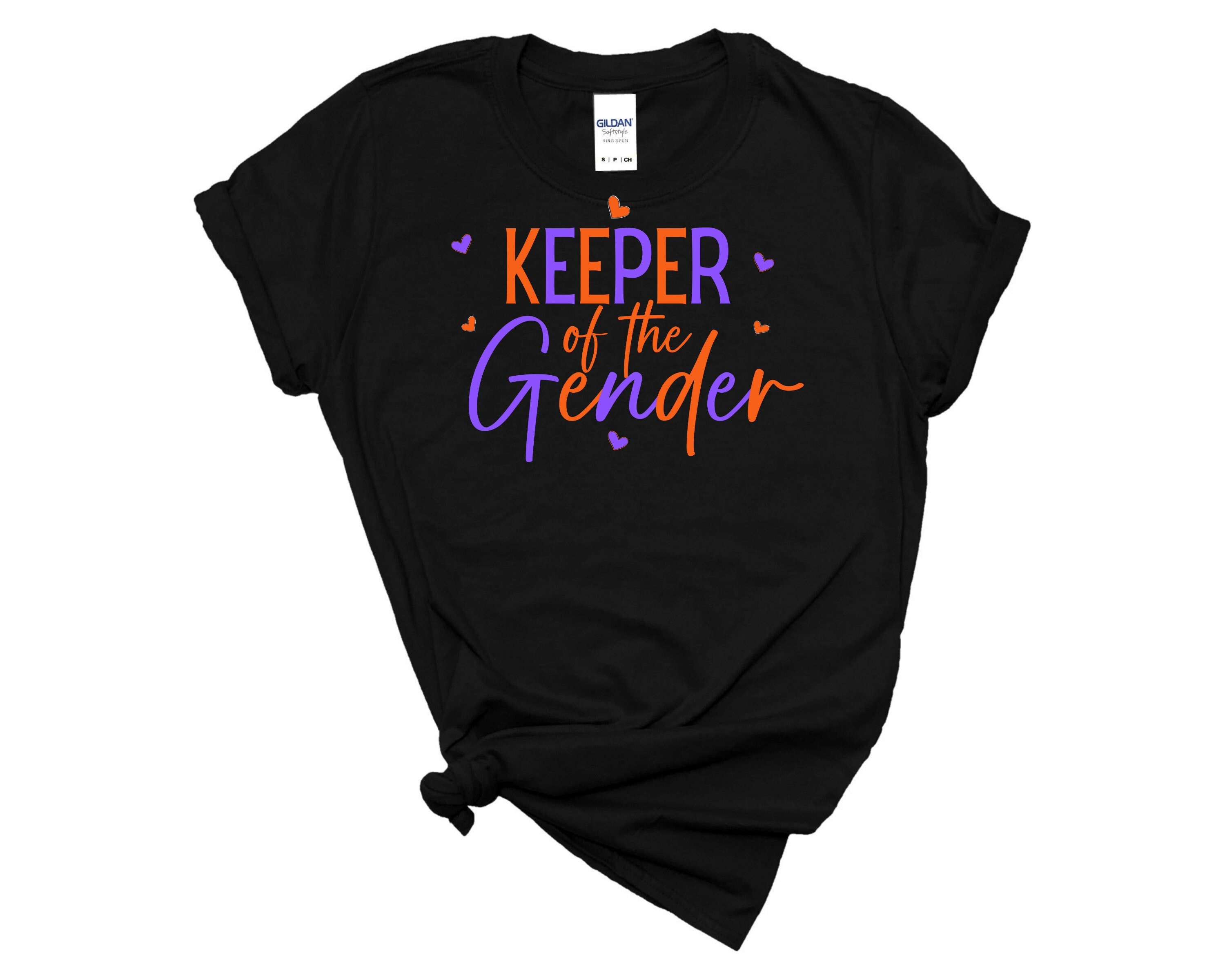 HALLOWEEN GENDER REVEAL Keeper of the Gender Shirt-october - Etsy