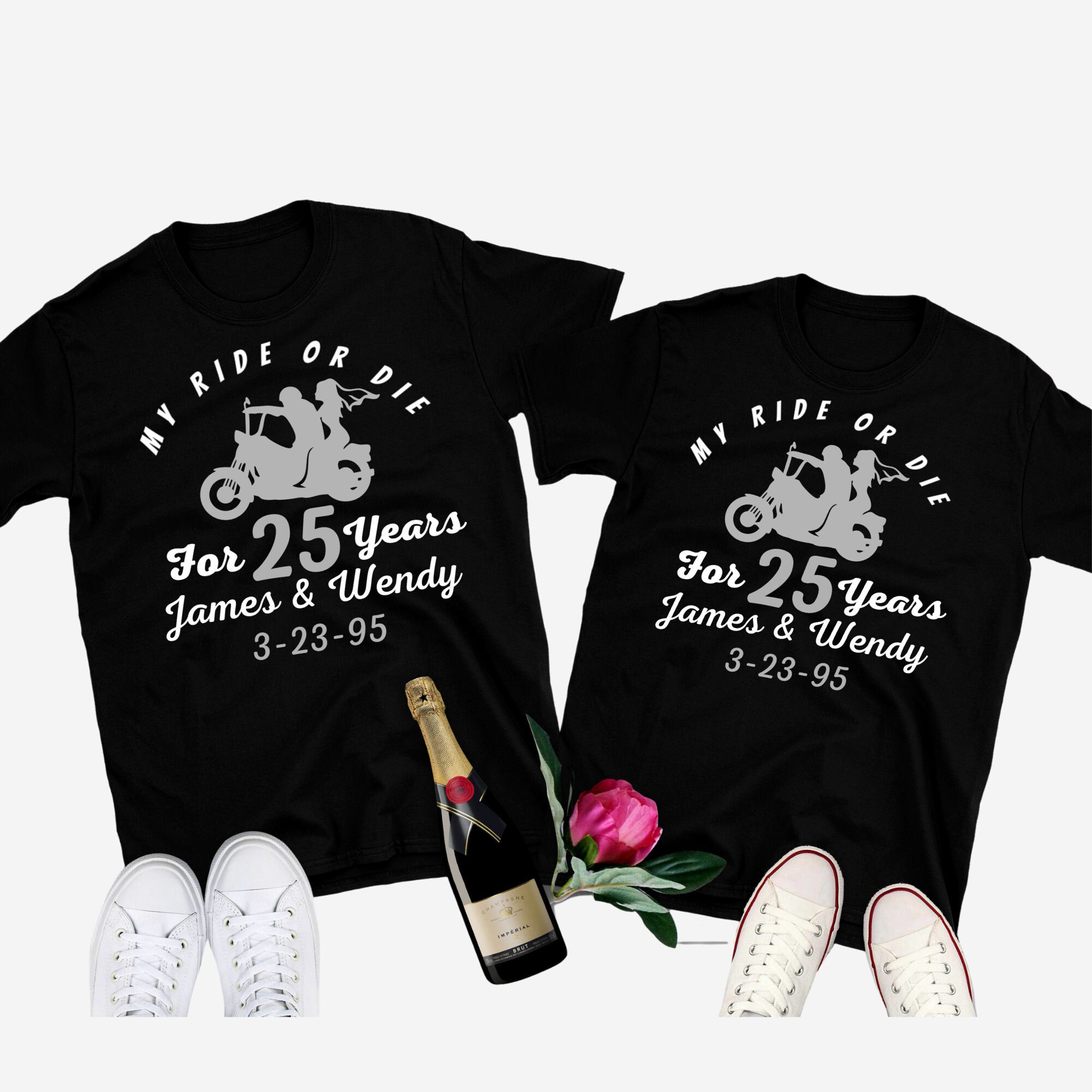biker couple shirts