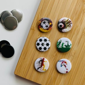 Set - Soccer 1 - Magnet / Button