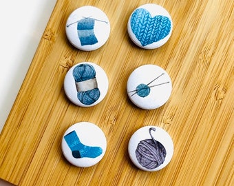 Set - Stricken - Magnet / Button