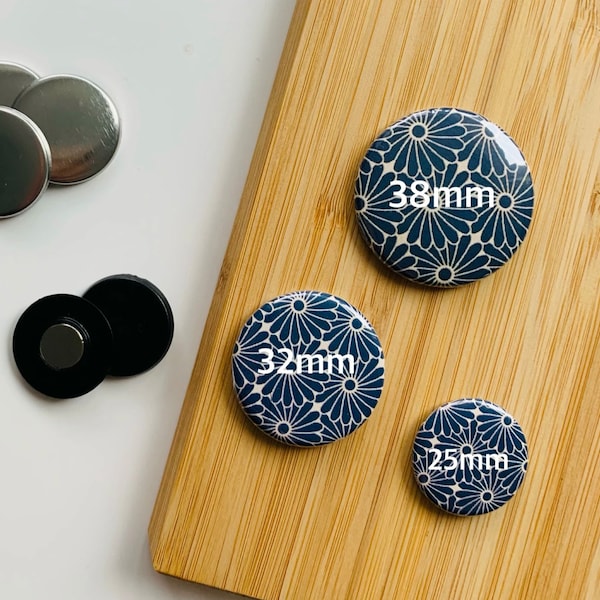 Magnet / Button mit Motiv nach Wunsch