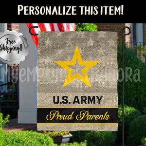 US Army Garden flag Military garden flags Custom military garden flag