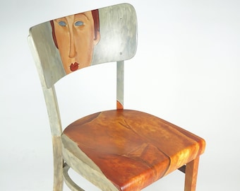 Modigliani art chair