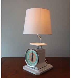 Antique/Vintage Baby Scale Table Lamp