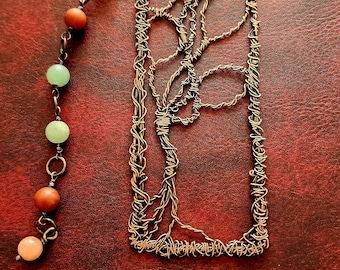 Marcapáginas de cobre, regalo para amantes de los libros, marcapáginas de globos, marcapáginas único para mujeres, marcapáginas rústico para hombres, marcapáginas con cuentas, regalo para lectores