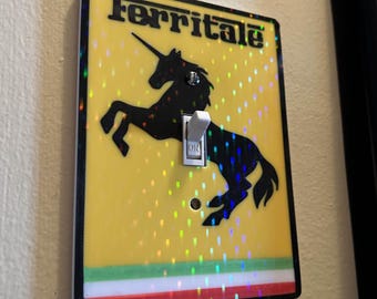 Ferritale HOLOGRAPHIC Light Switch Cover
