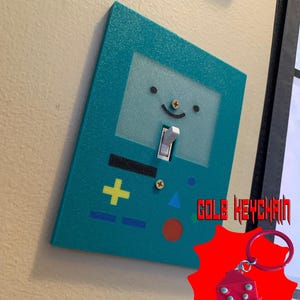 BMO Adventure time Decorative Light Switch Cover plate - Wall decor