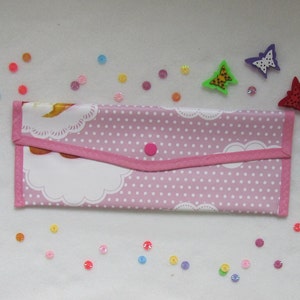 Cutlery bag - Cupcake (snap fastener)
