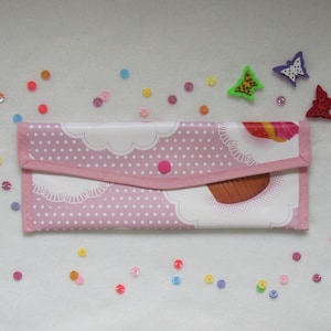 Bestecktasche Cupcake Druckknopf Bild 1