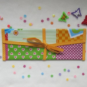 Cutlery bag - heart (loop)