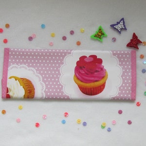 Bestecktasche Cupcake Druckknopf Bild 5