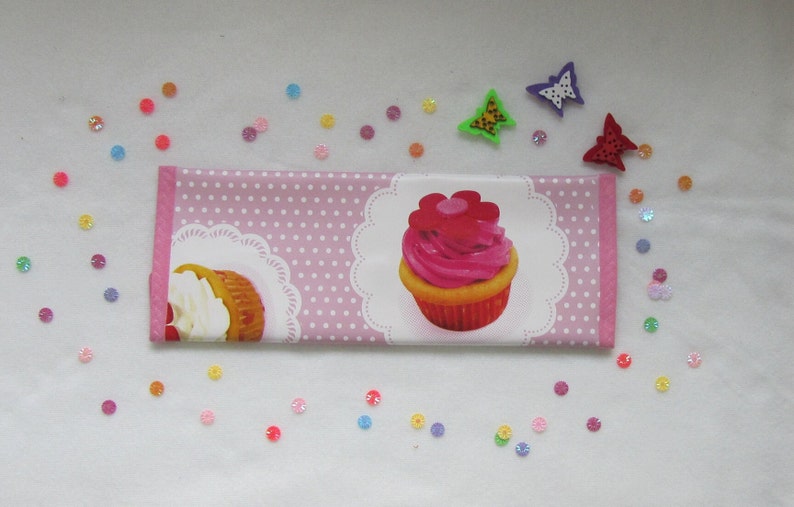 Bestecktasche Cupcake Druckknopf Bild 5