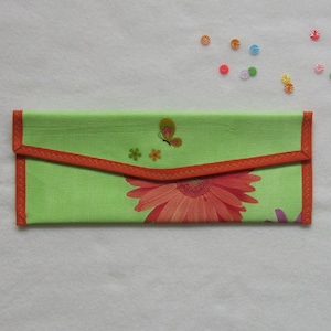 Cutlery Bag - Flower (Velcro)