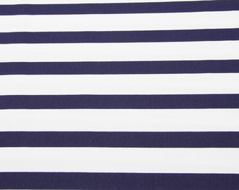 Cotton, Porto Stripe" Cotelé rips blue/white striped