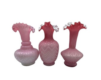 Antique Mt. Washington Glass Vases (choice)