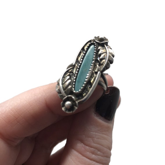 Navajo Navette Ring - image 3