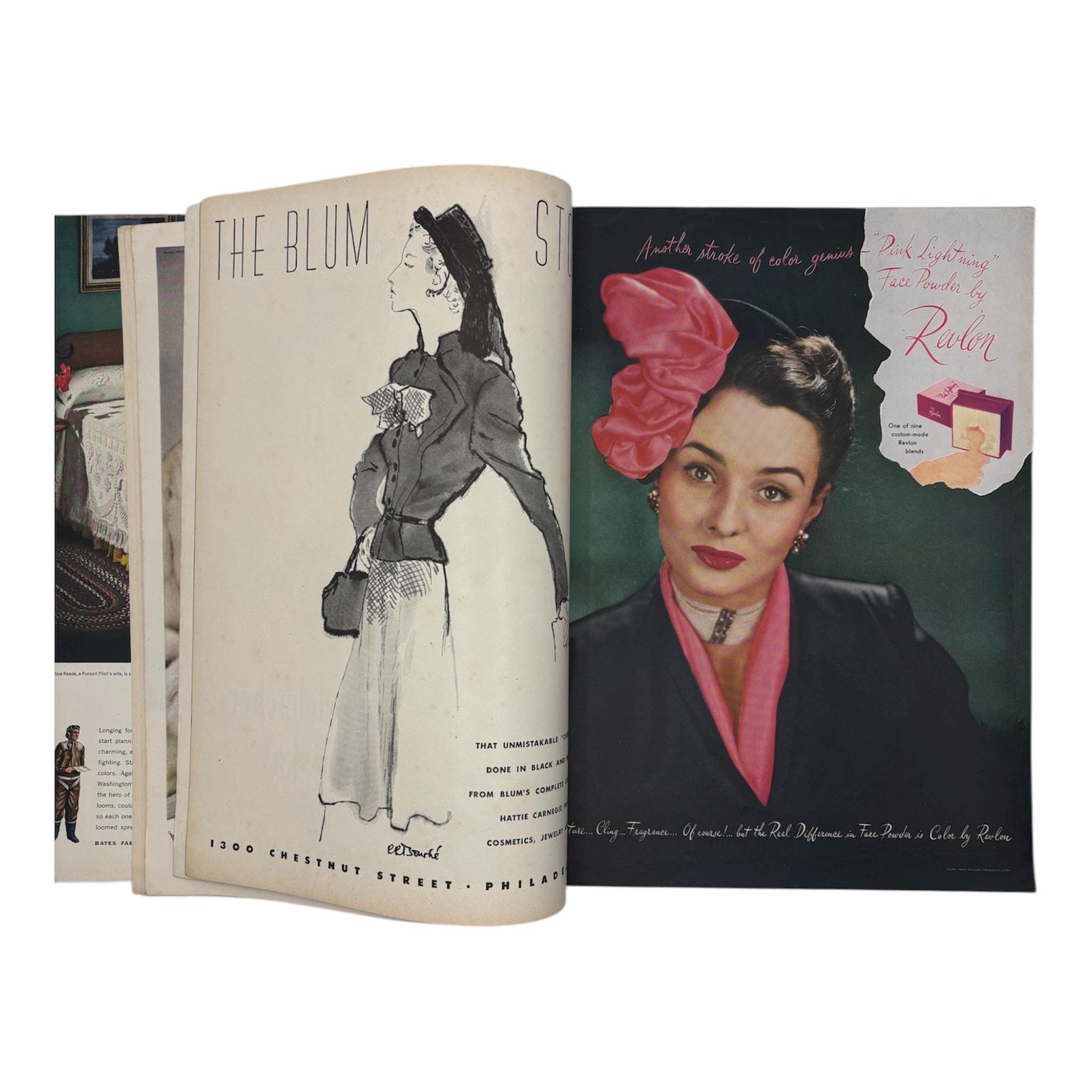 Vintage Vogue Magazine (february 1, 1945) - Etsy