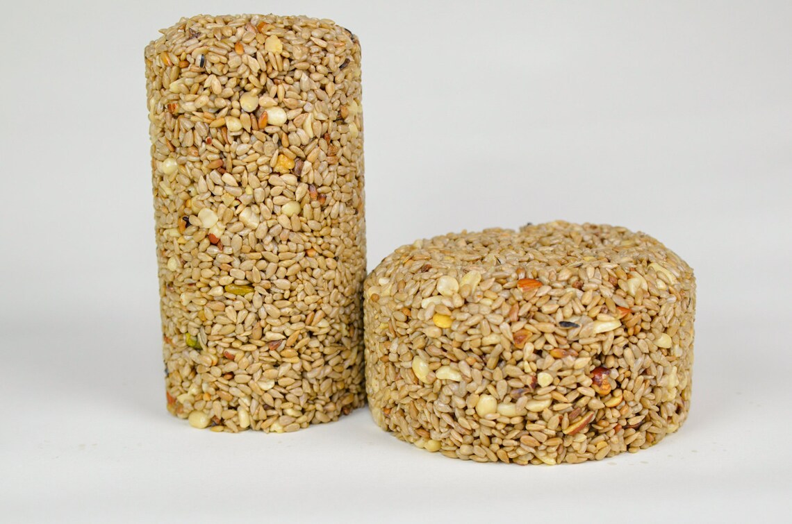 Wild Bird Seed Cylinder/cake No Waste Just Nuts Pick Your Etsy