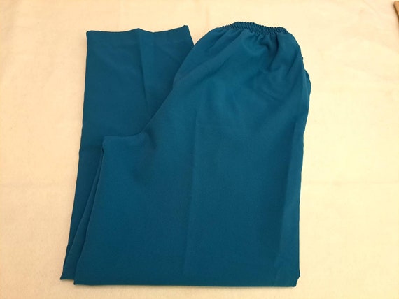 Blair Polyester Plus Size 16 Teal Blue 