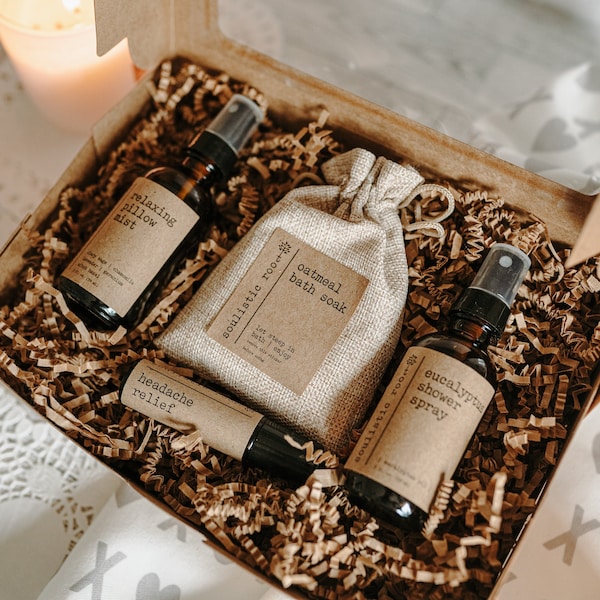 Relaxing Gift Set for Her, Spa Gift Set, Birthday Gift for Her, Self Care Gift Set, Anniversary Gift for Her, Gift to Mom from Daughter