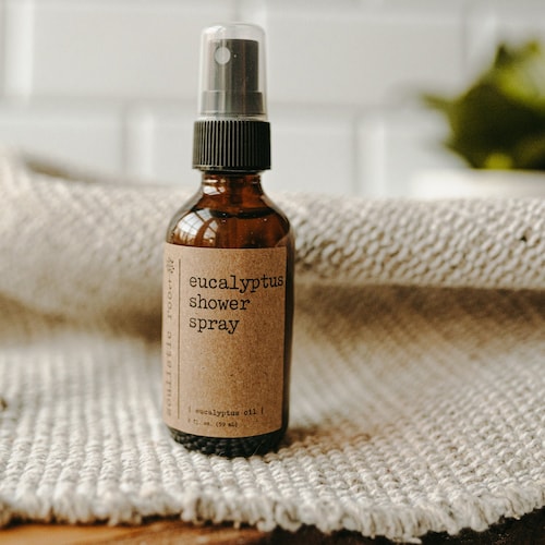 Eucalyptus Shower Spray Aromatherapy Spray Stress Relief Etsy