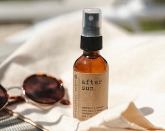 After Sun-BUZFEED Featured! Sunburn, Cooling Mist, Sunburn Spray, Aloe Vera Spray, After Sun Spray, Natural Sunburn Relief, Sunburn Care
