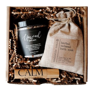 Relaxing Bath Gift Set for Women, Mothers Day Spa Gifts, Relaxing Mother's Day Gift Sets, Self Care Products for Women, Mothers Day Gift Set image 1