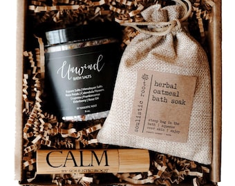 Relaxing Bath Gift Set for Women, Mothers Day Spa Gifts, Relaxing Mother's Day Gift Sets, Self Care Products for Women, Mothers Day Gift Set