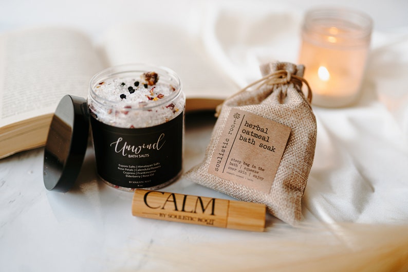 Relaxing Bath Gift Set for Women, Mothers Day Spa Gifts, Relaxing Mother's Day Gift Sets, Self Care Products for Women, Mothers Day Gift Set image 3