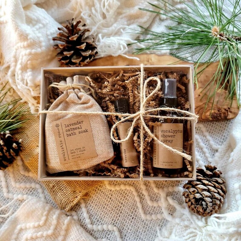 Relaxing Gift Set for Her Spa Gift Box Coworker Gift Ready Etsy