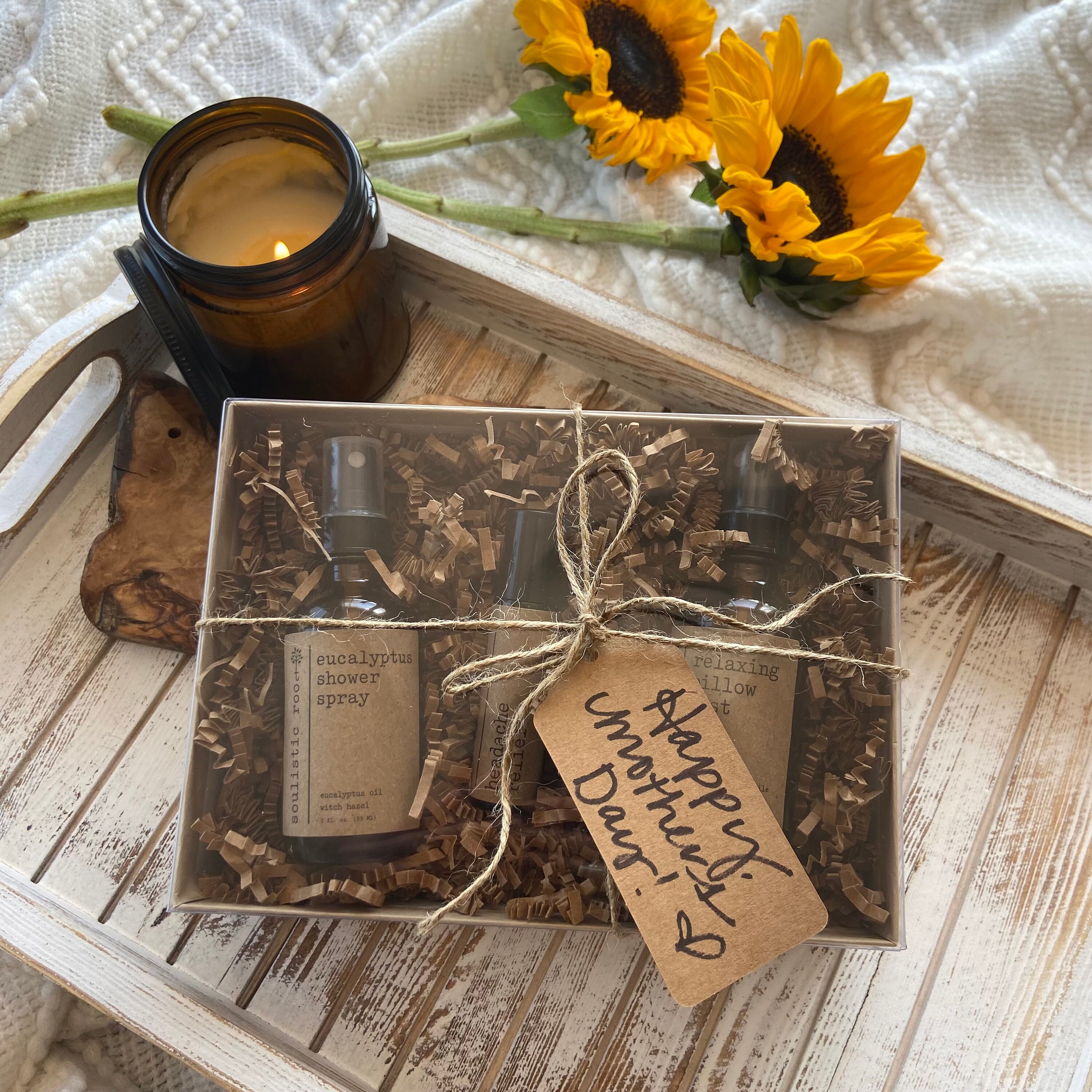 Relaxing Gift Set, Wellness Gift Box, Gift for Her, Spa Gift Box