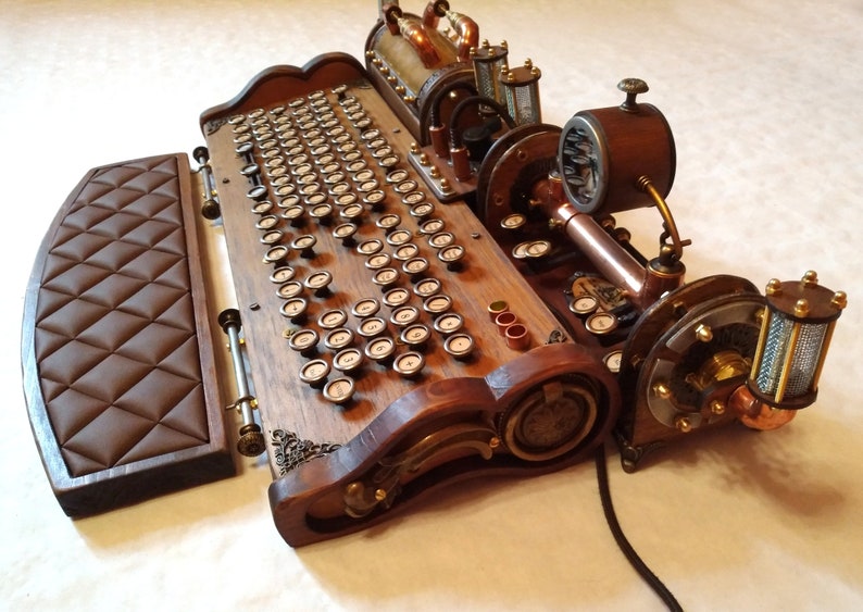 Retro Vintage Steampunk Keyboard Amazon Keyboard Steampunk Own Make