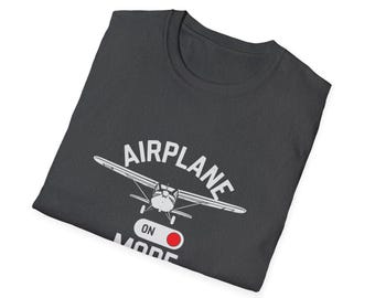 Airplane Mode T-Shirt: Unisex Softstyle Tee for Aviators
