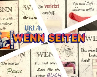 Wenn-Seiten, 8 Ergänzungsseiten zu meinen Wenn-Boxen, Austausch Seiten, Zusatzseiten, 8 Seiten