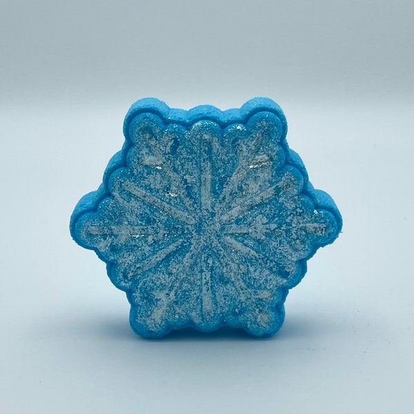 Snowflake Bath Bomb | Winter Bath Bomb | Christmas Bath Bomb