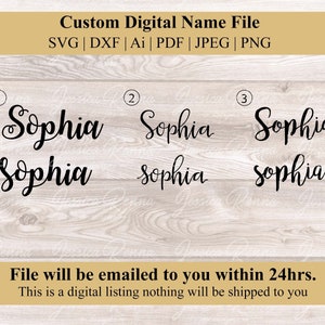 nombre personalizado svg, archivo de corte de nombre personalizado, caligrafía de nombre personalizado, nombre personalizado png, nombre personalizado dxf, nombre personalizado primero