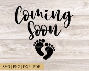 Download Pregnancy Announcement Svg Etsy