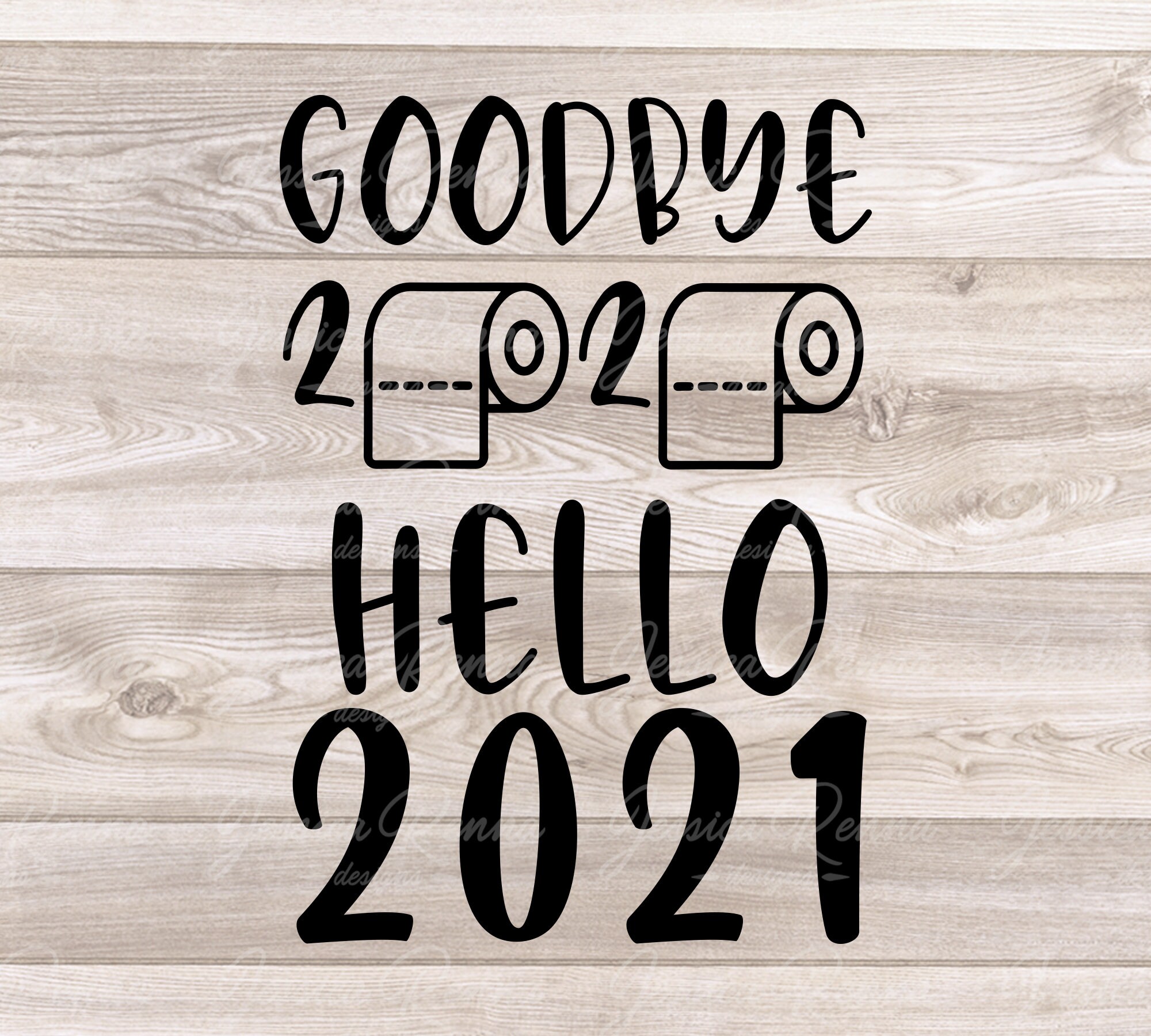 Goodbye 2020 Hello 2021 2021 SVG Goodbye 2020 SVG New Year Etsy