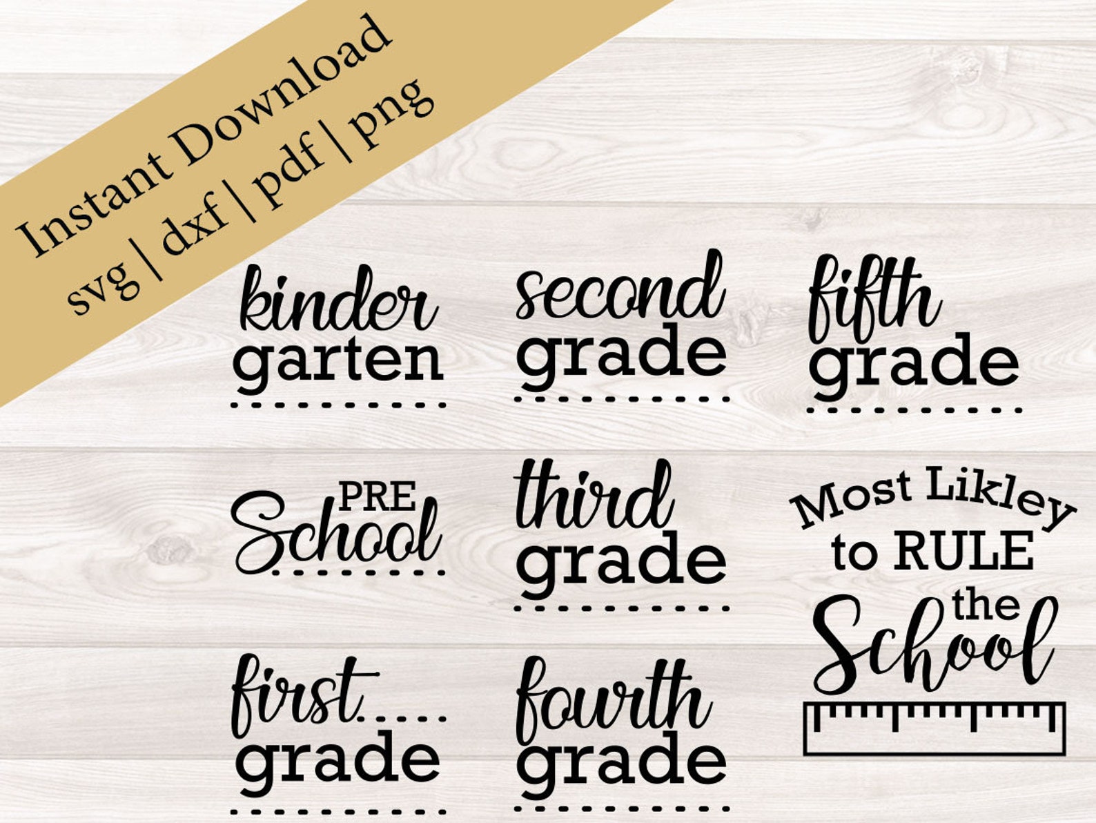 Back to School Bundle School Bundle SVG Kids School SVG | Etsy
