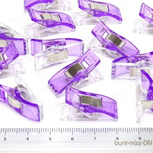 Lot De 100 Wonder Clips (pinces à Coudre) - Pour Couture & Patchwork - Neuf