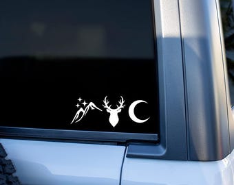 Maas Icons Car Decal: ACOTAR, Velaris, Crescent City Vinyl Sticker