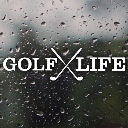 Female Golf Ball Decal Vinyl Decal Car Decal Computer Etsy