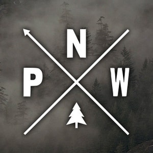 The Classic PNW Pride Vinyl Decal