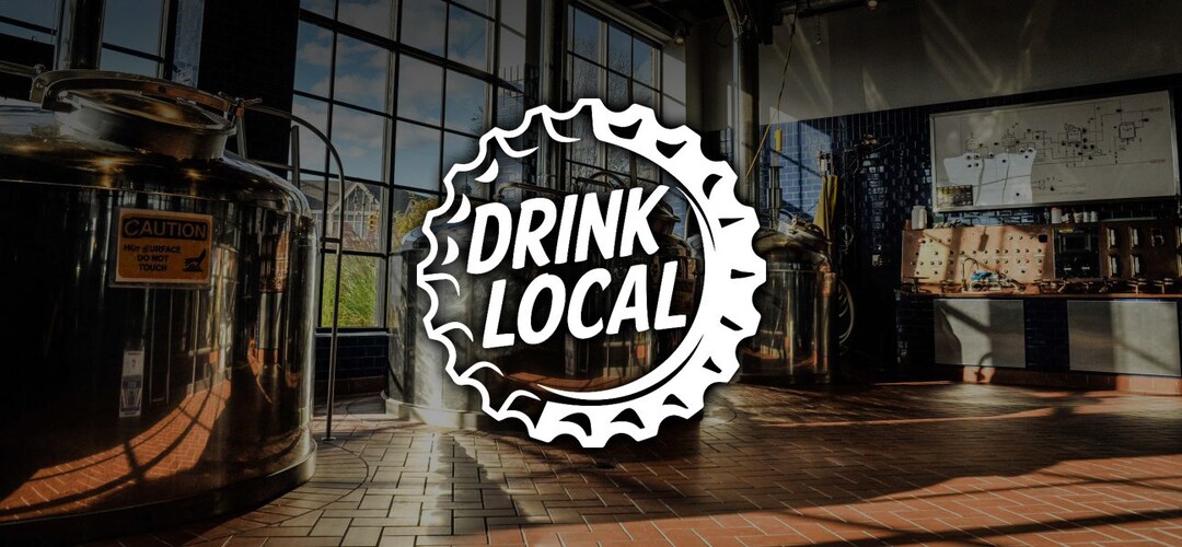 Drink Local Beer Cap Sticker - Celebrate Your Love for Local Brews! - Etsy