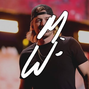 Morgan Wallen Autograph Replica Decal - Matte Vinyl Sticker